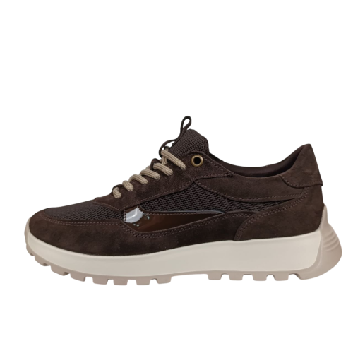 Кроссовки женские замшевые U.SPIRIT 4170 25 шоколад