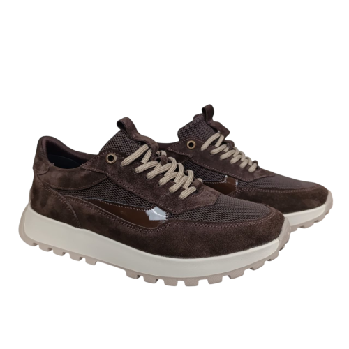 Кроссовки женские замшевые U.SPIRIT 4170 25 шоколад