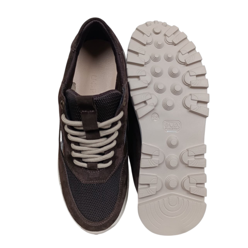 Кроссовки женские замшевые U.SPIRIT 4170 25 шоколад