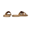 Шльопки жіночі шкіряні DITAS T3 camel