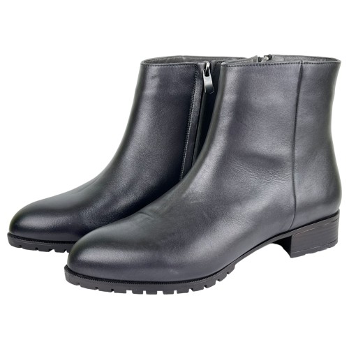 Черевики жіночі шкіряні KENTO 6048 52 антрацит