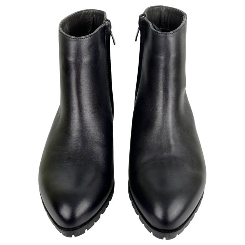 Черевики жіночі шкіряні KENTO 6048 52 антрацит