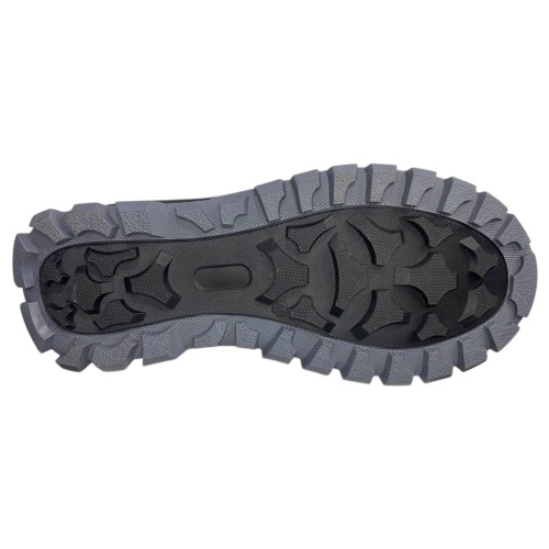 Кроссовки мужские кожаные DENAR N20 01 черный мех