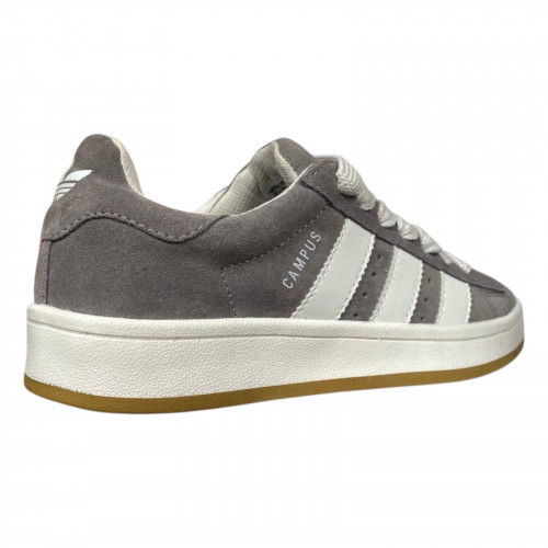 Кеди жіночі замшеві аdidas campus AC303 W/10 сірі