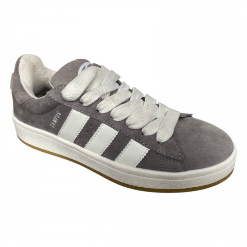 Кеди жіночі замшеві аdidas campus AC303 W/10 сірі