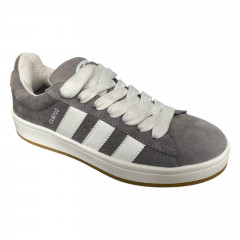 Кеды женские замшевые аdidas campus AC303 W/10 серые