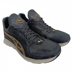 Кроссовки мужские кожаные ICEFIELD P228 01 черные