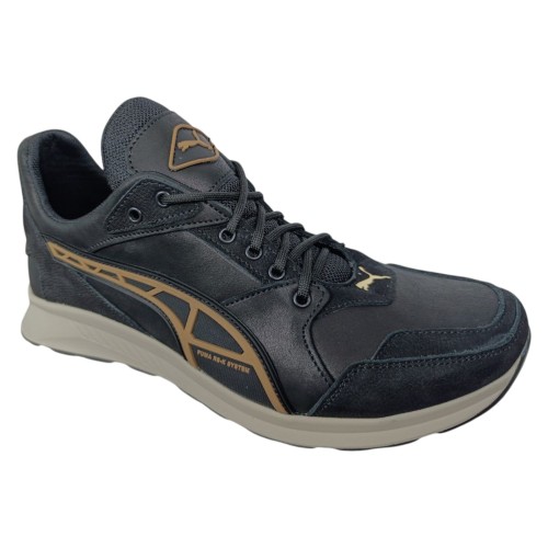 Кросівки чоловічі шкіряні ICEFIELD P228 01 чорні