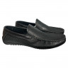 Лоферы мужские кожаные LEVEL 54210 01 черные