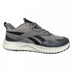 Кроссовки мужские текстильные REEBOK 2836-2 серая сетка