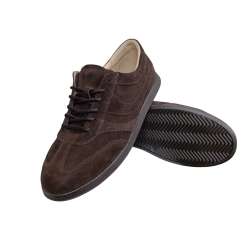 Кеды женские замшевые U.SPIRIT 303 25 шоколад 