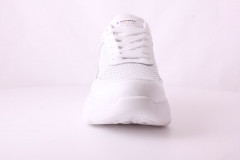 Кроссовки Женские кожаные DITAS ПК 25 бел сер перф