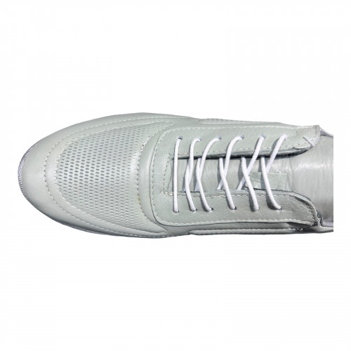 Кроссовки Женские кожаные MISSMAMMA 923/2 оливка