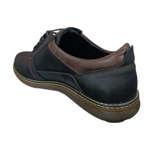 Туфлі чоловічі шкіряні BARZONI 10 коричневі