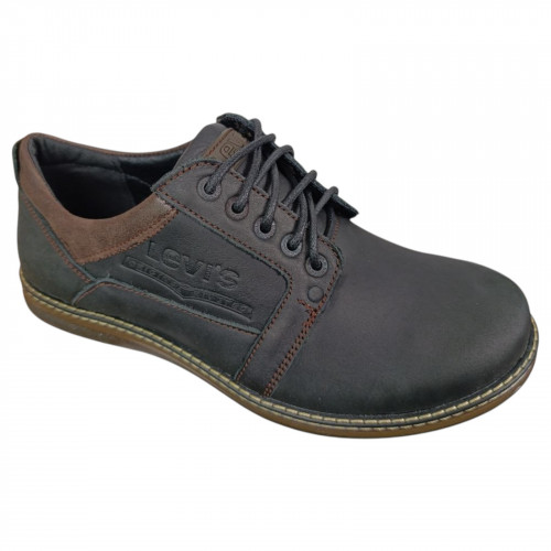 Туфлі чоловічі шкіряні BARZONI 10 коричневі