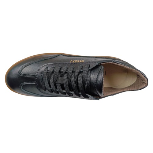 Кросівки підліткові шкіряні BRAVE 18101 чорні 