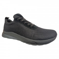 Кроссовки мужские текстильные DENAR K1 01 черная сетка