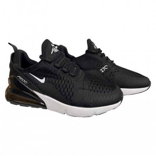 Кроссовки мужские текстильные NIKE Air Max 270 G5473-3 черная сетка 