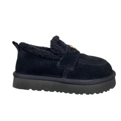 Черевики жіночі замшеві IT TS 5273-1 чорні хутро