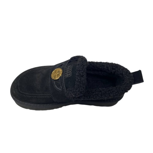 Черевики жіночі замшеві IT TS 5273-1 чорні хутро