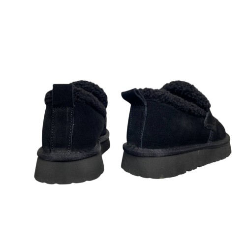 Черевики жіночі замшеві IT TS 5273-1 чорні хутро