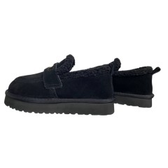 Черевики жіночі замшеві IT TS 5273-1 чорні хутро