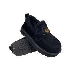 Черевики жіночі замшеві IT TS 5273-1 чорні хутро