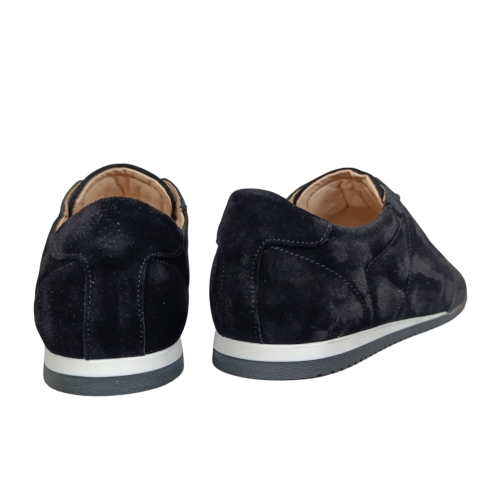 Кеды женские замшевые U.SPIRIT 288 01 черные 