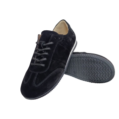 Кеды женские замшевые U.SPIRIT 288 01 черные 