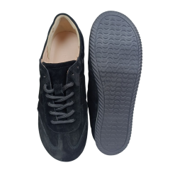 Кеды женские замшевые U.SPIRIT 288 01 черные 