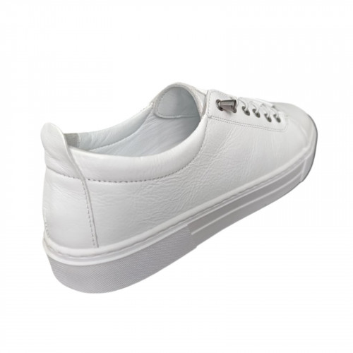 Кеды женские кожаные CANBERK SCV 1530 05 белые