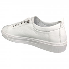 Кеды женские кожаные CANBERK SCV 1530 05 белые