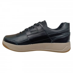 Кроссовки подростковые кожаные BRAVE 18301 черные 