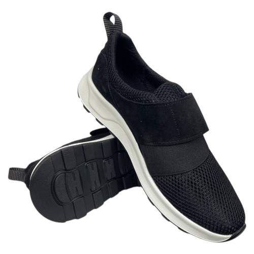 Кроссовки мужские текстильные PUMA мажор 3778 01 черная сетка