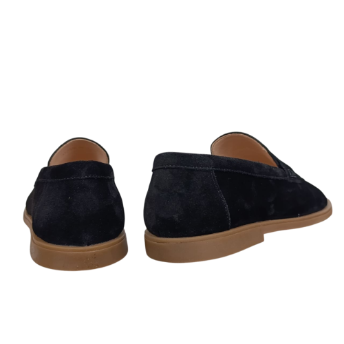 Лофери жіночі замшеві U.SPIRIT 348 01 чорні 