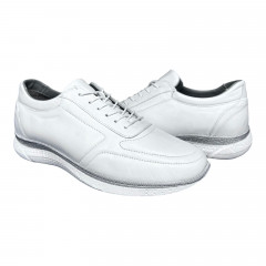 Кроссовки Женские кожаные MISSMAMMA 923/1 белый