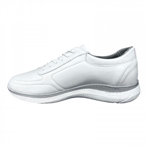 Кроссовки Женские кожаные MISSMAMMA 923/1 белый