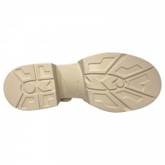 Чоботи жіночі замшеві TEMP 260/1 бежевий євро хутро 