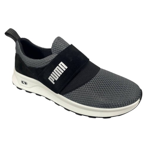 Кроссовки мужские текстильные PUMA мажор 3778 46 серая сетка