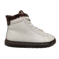 Черевики жіночі шкіряні CAMELLIA 380 12 молочні хутро