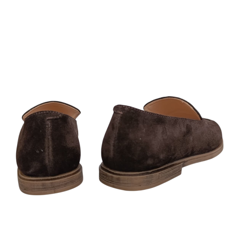 Лофери жіночі замшеві U.SPIRIT 104 25 шоколадні 