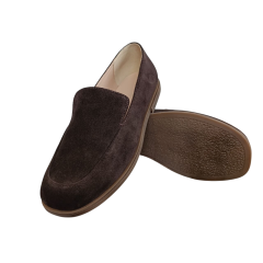 Лофери жіночі замшеві U.SPIRIT 104 25 шоколадні 