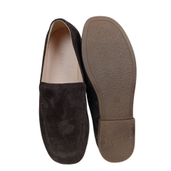 Лофери жіночі замшеві U.SPIRIT 104 25 шоколадні 