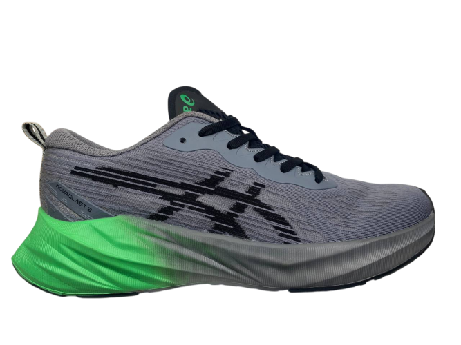 Кроссовки мужские текстильные ASICS Novablast3 A2788-2 серые