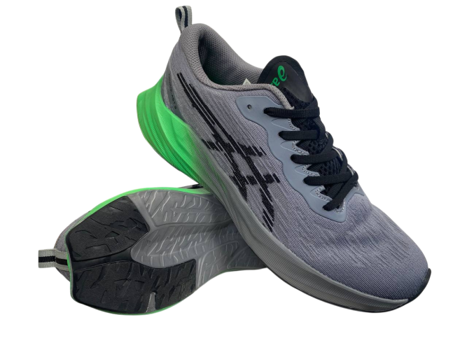 Кроссовки мужские текстильные ASICS Novablast3 A2788-2 серые