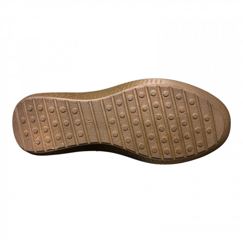 Мокасины Женские кожаные CUDO 2058/1 желтый.