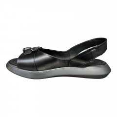 Босоножки Женские кожаные AURIS 372 черный