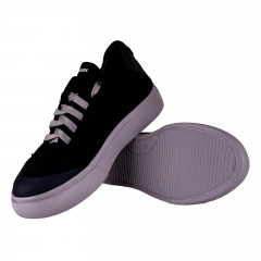 Кеды Женские замшевые MARCCO Б-КЕД 2221 черный