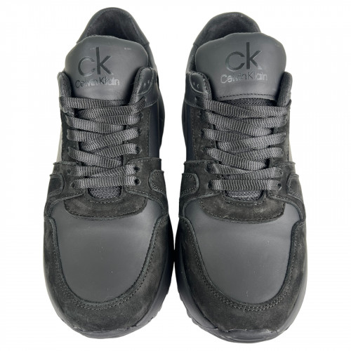 Кросівки Чоловічі шкіряні DENAR CK 77 01 чорний