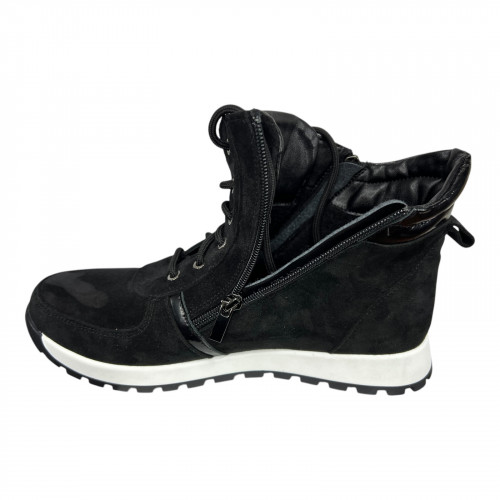 Кросівки жіночі замшеві ANDALINI 2403 чорний байка